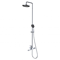 Душевая система GROSS AQUA Prado GA9828SMDR с изливом хром