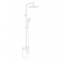 Душевая система GROSS AQUA Dyno GA9009SMD07MW белый