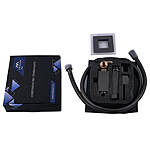 Смеситель гигиенический душ Fashun A7506-17 оружейная сталь