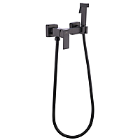 Смеситель гигиенический душ Fashun A7504-17 оружейная сталь