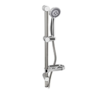 Душевая стойка ГРОМИКС 00003 с мыльницей хром