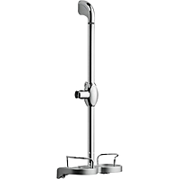 Душевая стойка Fashun A8014 с мыльницей/полочкой хром