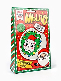 Набор для изготовления мыла. Мыло своими руками "Новогодний венок"