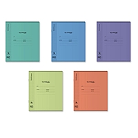 Тетрадь 18 листов, ErichKrause Классика «CoverPro matt, Pulse», в клетку, матовая пластиковая обложка, блок офсет, 100% белизна, МИКС