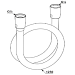 Шланг для душа KLUDI SUPARAFLEX 61071N0-00 125 см золото
