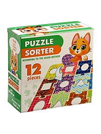 Sorter puzzle 12pcs