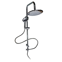 Душевая стойка OSKAR 3015 тропический душ хром