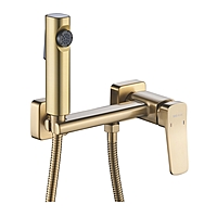 Смеситель гигиенический душ Shevanik S9905G-1 матовое золото