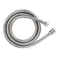 Шланг для душа OLIVE'S F0100 1,5PE 150 см хром в пакете