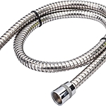 Шланг для душа OLIVE'S F0100 1,5PE 150 см хром в пакете