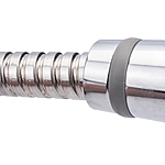 Шланг для душа OLIVE'S F0100 1,5PE 150 см хром в пакете