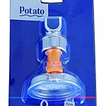 Держатель душевой лейки Potato T0010 на присоске хром