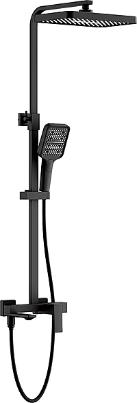 Душевая система Belz B24709-7 с изливом черный