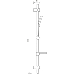 Душевая стойка Splenka S470.01 хром
