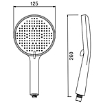 Душевая стойка Splenka S470.01 хром