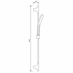Душевая стойка Splenka S470.02.06 черный