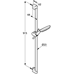 Душевой гарнитур KLUDI FRESHLINE 6794005-00 хром