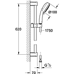 Душевой гарнитур GROHE Tempesta Cosmopolitan 100 27786002
