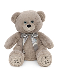 Мягкая игрушка «Медведь Фил», 55 см, серая