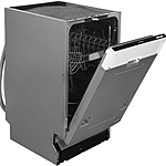 Посудомоечная машина Hyundai HBD 441 узкая серебристый