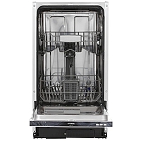 Посудомоечная машина Hyundai HBD 440P узкая серебристый