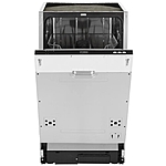 Посудомоечная машина Hyundai HBD 440P узкая серебристый