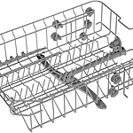 Посудомоечная машина Maunfeld MLP4249G02 Light Beam узкая