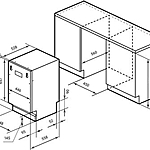 Посудомоечная машина Lex PM 4573N A Premium узкая