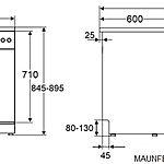 Посудомоечная машина Maunfeld MWF45331S Inverter узкая инвертор нержавеющая сталь