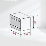 Посудомоечная машина Lex DW4541WH Compact компактная белый
