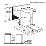 Посудомоечная машина Electrolux EEG63410L узкая