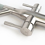 Смеситель для кухни Wasser Zimmer ZM-6001Q под фильтр серый