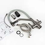 Смеситель для кухни Wasser Zimmer ZM-4001Q под фильтр