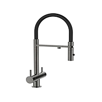 Смеситель для кухни Wasser Zimmer ZM-4011H под фильтр графит