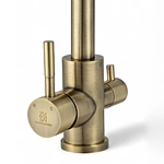 Смеситель для кухни Wasser Zimmer ZM-6607B-D фильтр бронза