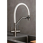 Смеситель для кухни Wasser Zimmer ZM-6001B под фильтр белый