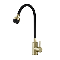 Смеситель для кухни AVRORA Kitchen AV9001Gold золото