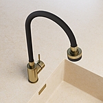 Смеситель для кухни AVRORA Kitchen AV9001Gold золото