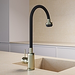 Смеситель для кухни AVRORA Kitchen AV9001Gold золото