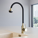 Смеситель для кухни AVRORA Kitchen AV9001Gold золото