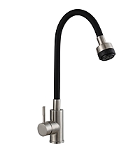 Смеситель для кухни AVRORA Kitchen AV9001S нержавеющая сталь