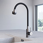 Смеситель для кухни AVRORA Kitchen AV9001S нержавеющая сталь