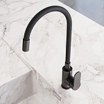 Смеситель для кухни AVRORA Kitchen AV9002GM оружейная сталь