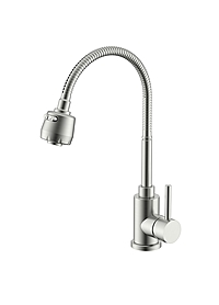 Смеситель для кухни Splenka S201.47.05 гибкий излив сатин