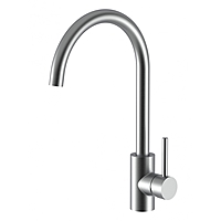 Смеситель для кухни Santek Риф WH5A41025AP01 сталь матовая