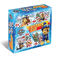 Пазлы 4 в 1, 35, 48, 54, 70 деталей, подарочный набор, Щенячий патруль