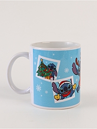 Кружка новогодняя сублимация 320 мл, Стич