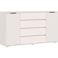 Комод 2 двери 4 ящика Марвэл 1600, Кашемир/Кашемир