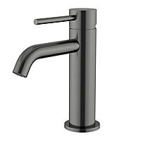 Смеситель для раковины Knotlor Eclipse SS-20/GM ворон. сталь