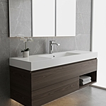 Смеситель для раковины Fashun A1092N латунь сатин